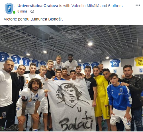 CRAIOVA - FCSB 2-1 | Cum s-au fotografiat jucatorii Craiovei in vestiar, dupa revenirea fantastica 
