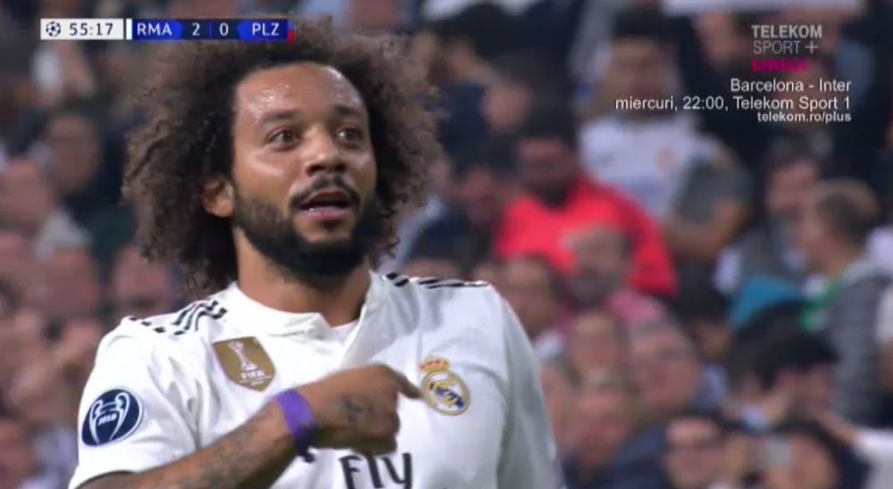 REAL MADRID - VIKTORIA PLZEN | Marcelo si-a anuntat viitorul imediat dupa ce a marcat cu Plzen! Gestul facut de brazilian in fata fanilor_1