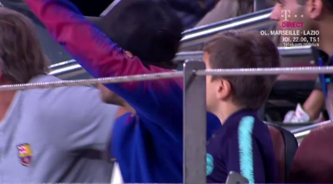 FOTO | Cum a reactionat Leo Messi la golul marcat de inlocuitorul sau cu Inter! Argentinianul, in tribune dupa ce si-a rupt mana_2