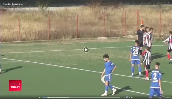 Gol SUPERB marcat de nepotul lui Ilie Balaci!