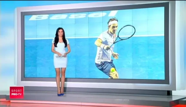 Cum a sarbatorit Federer titlul de la Basel!