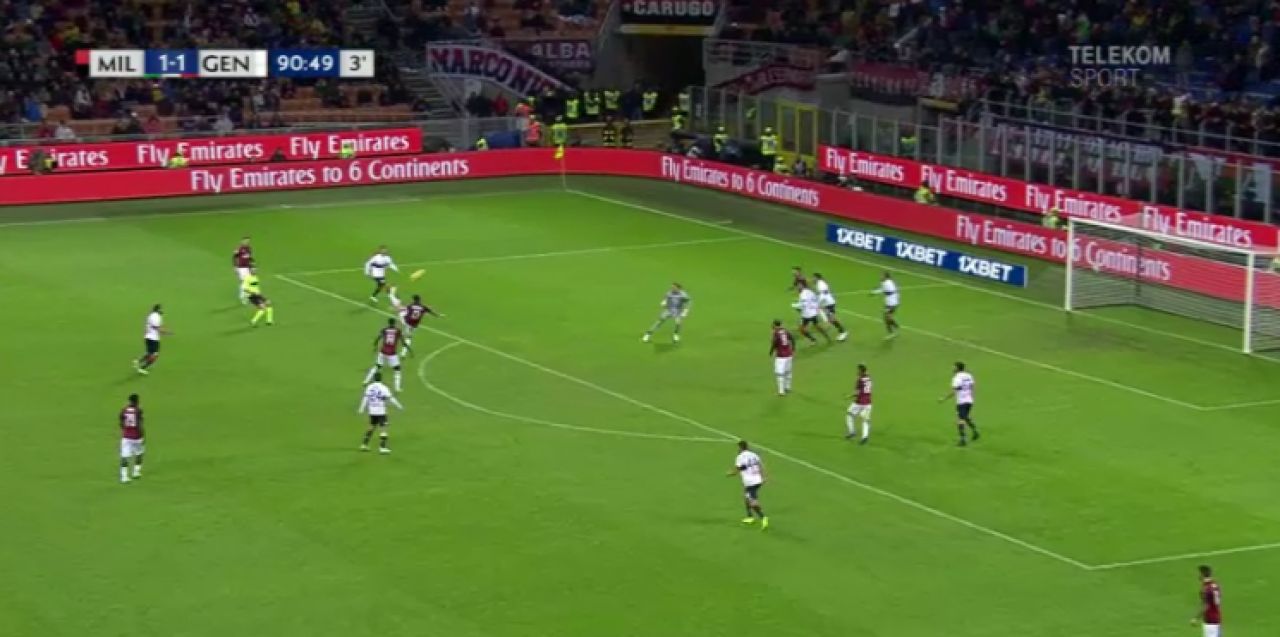 Ionut Radu, aproape de perfectiune: greseala fatala in prelungiri cu Milan!