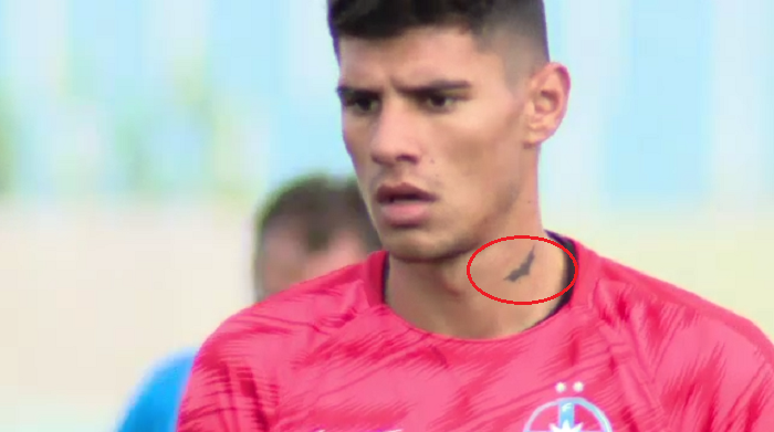 Mba... tman, Batman :) Ultimul tatuaj pe care si l-a facut Mbappe Coman de la FCSB // FOTO
