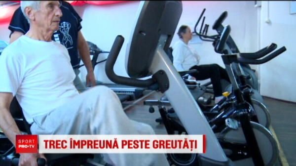 Sport fara varsta! Ar putea fi campioni la fitness la 80 de ani!