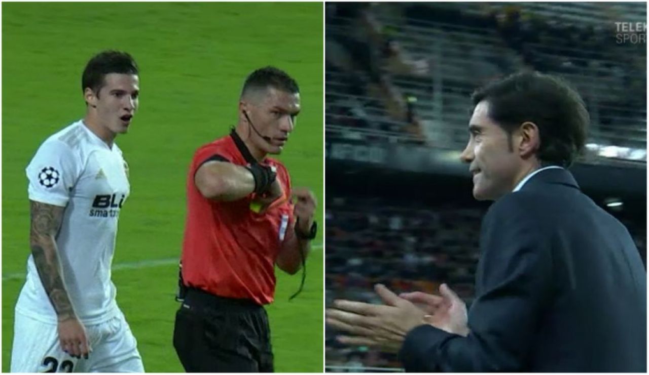 Istvan Kovacs i-a scos din minti pe fanii Valenciei la meciul cu Young Boys! Doua decizii luate in prima repriza au facut ca romanul sa intre in fluieraturi la vestiare_1