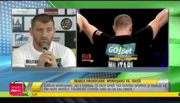 Catalin Morosanu a ACCEPTAT provocarea lui Daniel Ghita: "ITI PROMIT CA TE BAT!" Mesajul luptatorului
