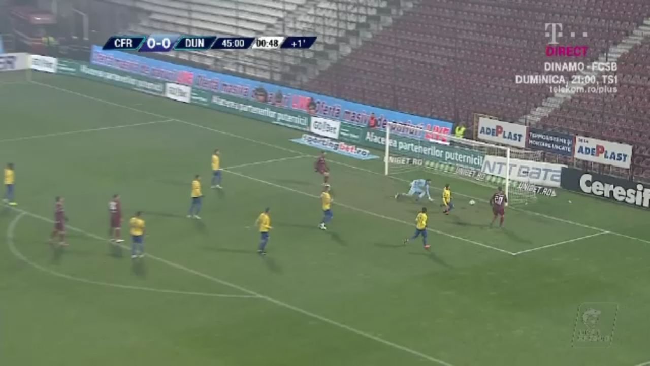CFR 0-0 Dunarea | Lovitura NEASTEPTATA in lupta pentru titlu: CFR poate fi egalata de FCSB dupa egalul cu Calarasi! AICI ai fazele meciului_5
