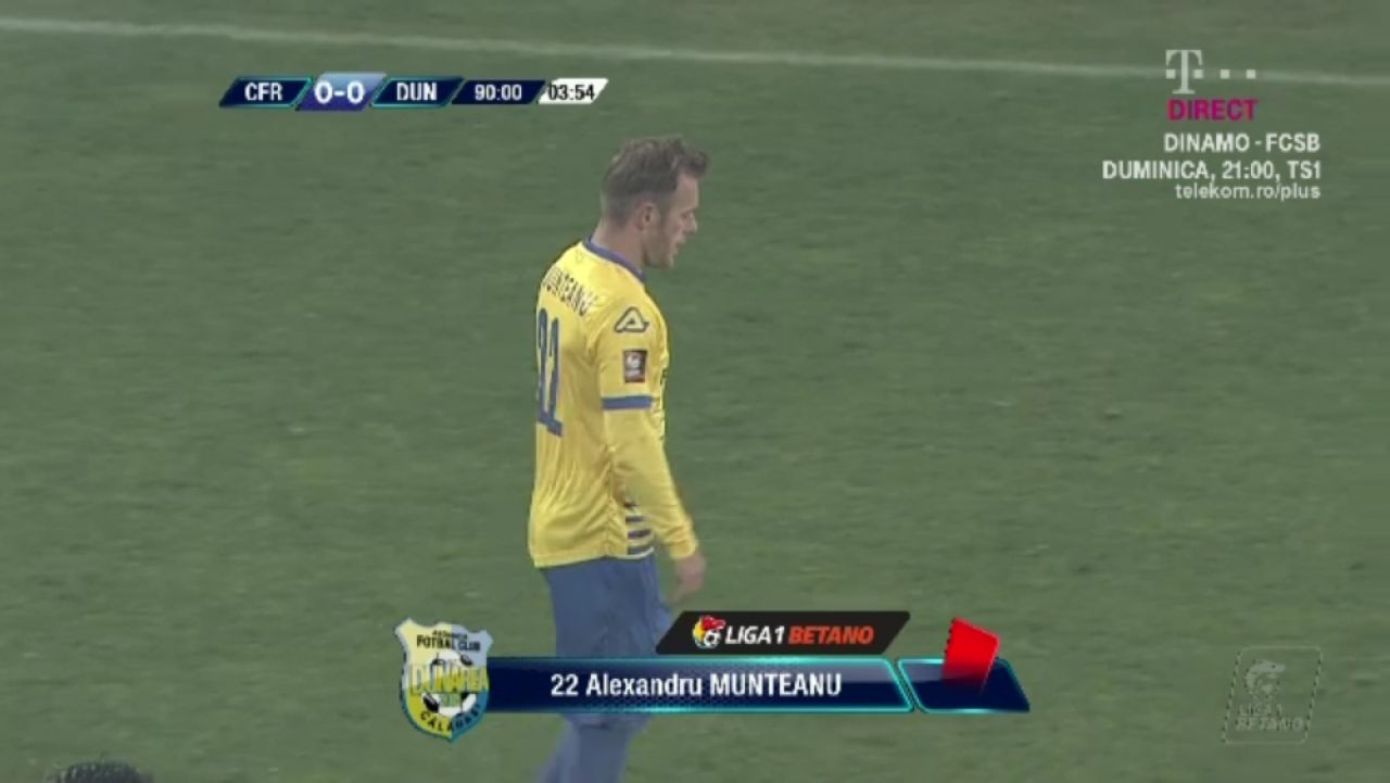 CFR 0-0 CALARASI | Prostie MAXIMA! Cea mai stupida eliminare a anului in Romania: s-a luat de propriul portar si a luat rosu, desi abia intrase pe teren_2
