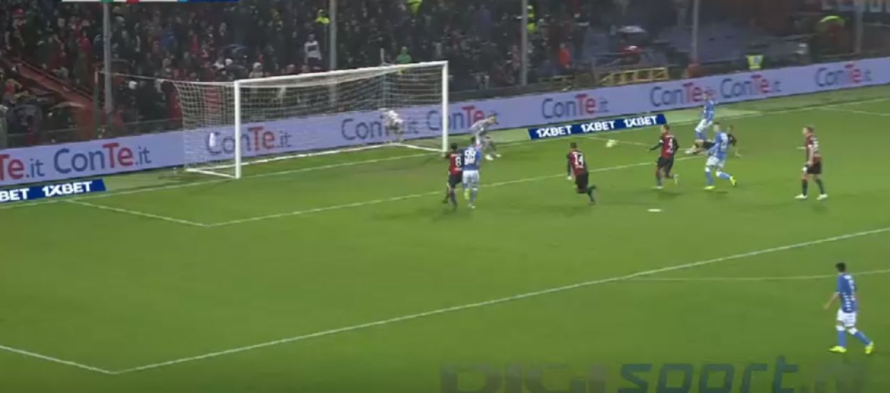 Ionut Radu IS BACK! Parada senzationala a portarului de la U21 in Genoa - Napoli!_1