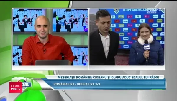 Moment GENIAL cu Radoi in direct la Pro X! Ce i-a facut lui Olaru dupa RACHETA la vinclu: Nu cred ca a vrut sa dea acolo! :))
