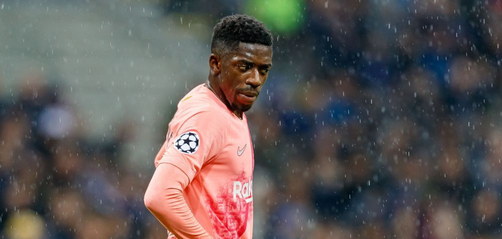 Jucatorul REBEL al Barcelonei, asaltat cu oferte! Doua cluburi din Premier League se bat pentru Dembele: Reactia TRANSANTA a catalanilor