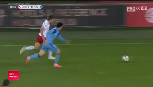 Georgia 2-1 Kazahstan, in UEFA Nations League | REZUMAT VIDEO