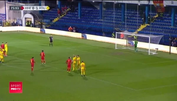 Tatarusanu, parada uriasa in Muntenegru! A avut nevoie de ingrijiri medicale dupa ce a aparat un penalty | VIDEO