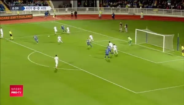 Kosovo 4-0 Azerbaijan, in Nations League: Rezumate Video