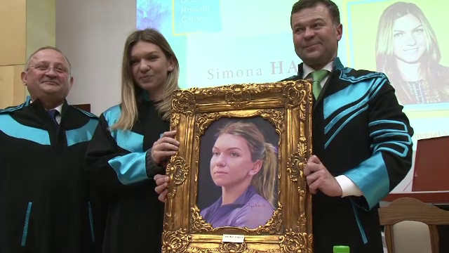 Simona Halep, numita DOCTOR HONORIUS CAUSA la Universitatea din Timisoara! Povestea EMOTIONANTA spusa de liderul WTA
