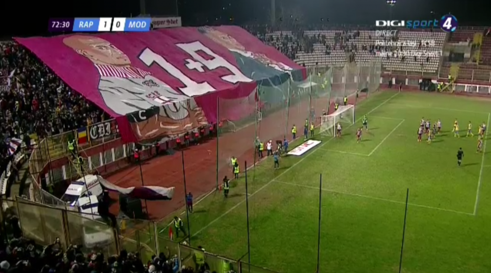 ADIO, GIULESTI! ULTIMUL MECI pe vechiul Rapid! Show TOTAL pe stadion: S-a stins nocturna, Pancu, IN GENUNCHI in fata fanilor!!! Imagini emotionante_3