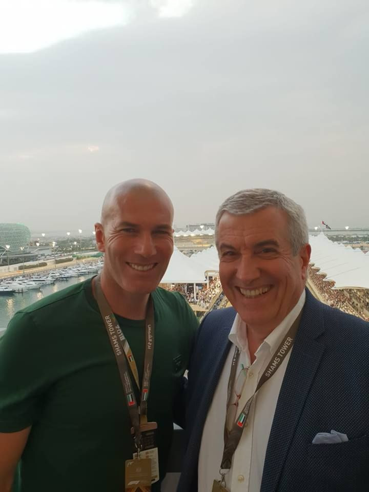 Politicianul roman care s-a pozat cu Zidane la Marele Premiu de la Abu Dhabi. Val de reactii pe net. FOTO_2