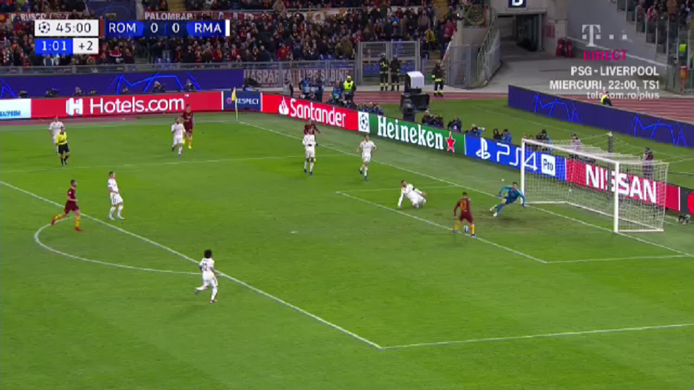 ROMA - REAL MADRID | Una dintre cele mai mari ratari vazute in UEFA Champions League! Cum a scapat Real la aceasta faza: era mai greu sa ratezi