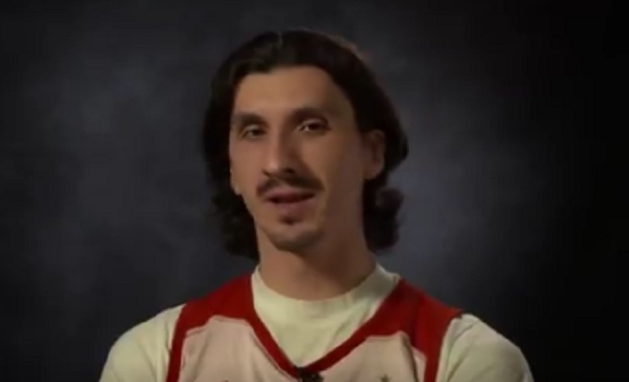 GENIAL: Baschetbalistul care seamana perfect cu Ibrahimovic lanseaza cartea