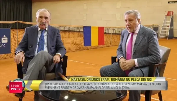 Interviu eveniment cu Nastase si Tiriac: "Noi plecam din Romania, dar Romania nu pleca din noi!"