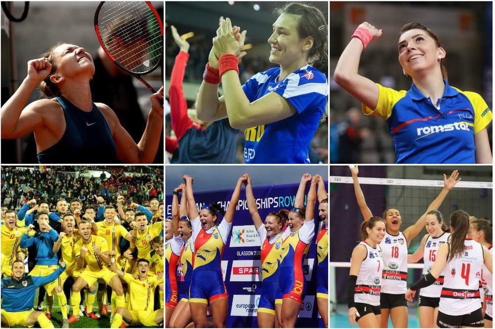 SONDAJ SPORT.RO / Voteaza performanta anului 2018 in sportul romanesc. Halep sau Neagu? Nationala U21 sau lotul de canotaj?