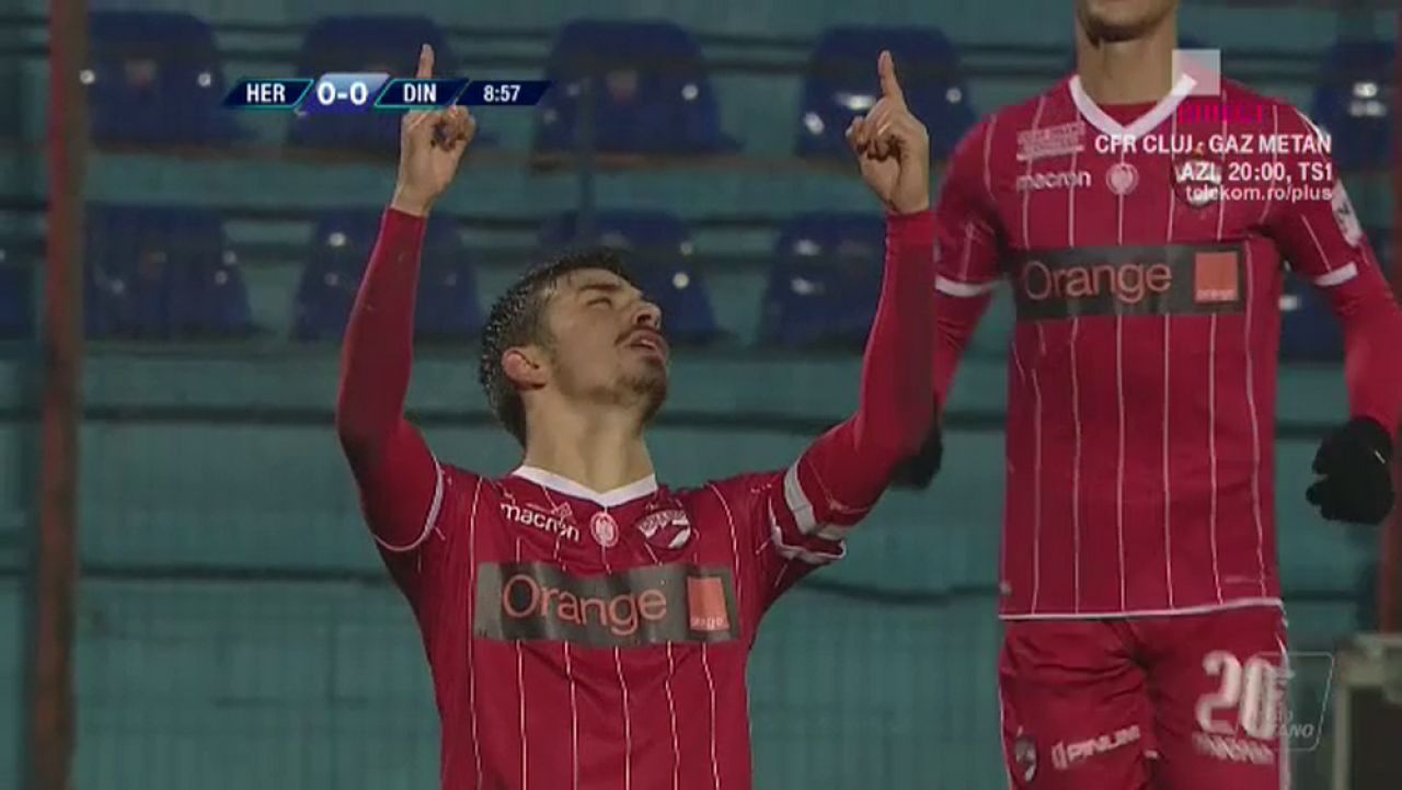 Hermannstadt - Dinamo 1-1 | Cabuz, inger si demon! A gafat incredibil, apoi a SALVAT egalul in prelungiri la bara lui Popescu! Toate fazele meciului_3