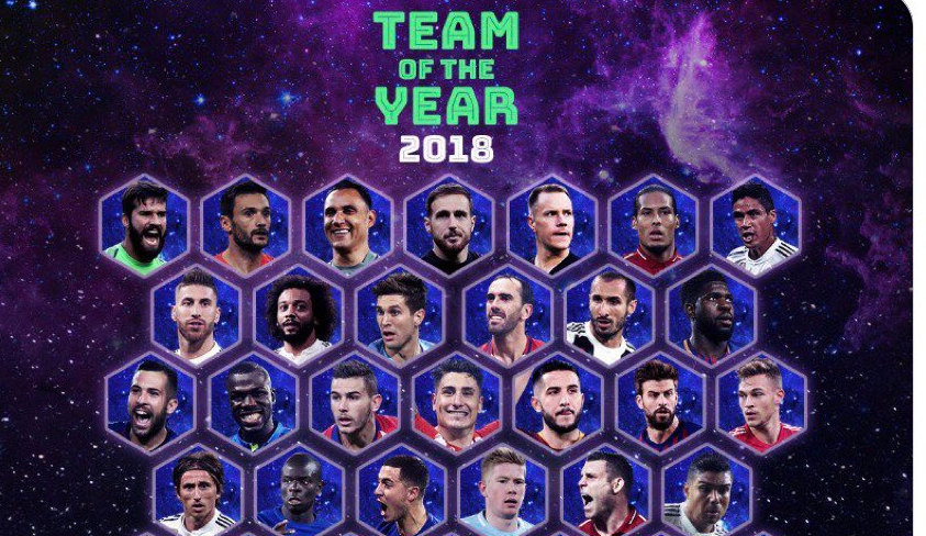 Nominalizarile pentru echipa anului 2018! Real Madrid are noua candidati | LISTA COMPLETA