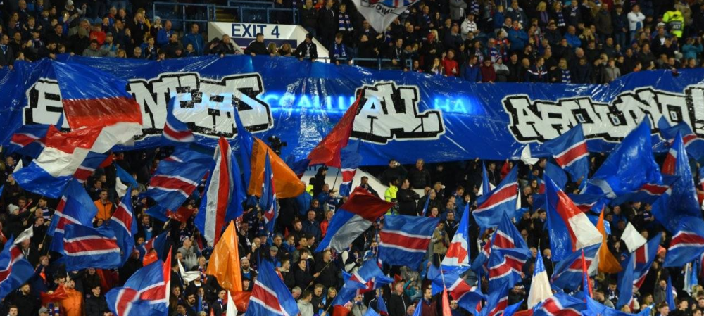 Luati aminte! E mult mai tare ca berea! :) Suporterii celor de la Rangers, avertizati de politistii austrieci inainte de meciul cu Rapid Viena! MESAJUL VIRAL