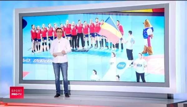 Fetele din nationala Romaniei, asteptate cu flori la aeroport: Vrem mai sus de locul 4 la Mondiale! // FOTO