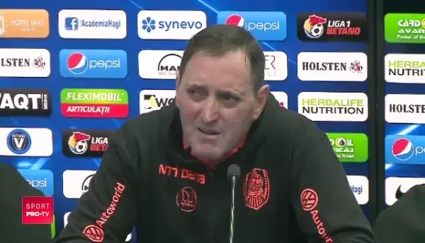 Conceicao, scos din SARITE cand a auzit de comparatia cu Dan Petrescu! Intrebarea care l-a enervat: Asa credeti ca a fost?! Ce a spus despre derby-ul cu FCSB