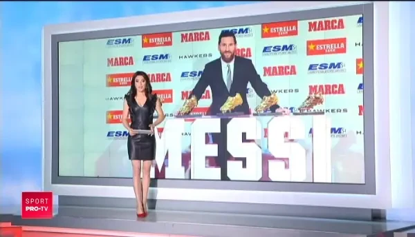 Leo Messi, de 5 ori Gheata de Aur! Un nou record ISTORIC stabilit de atacantul Barcelonei. VIDEO