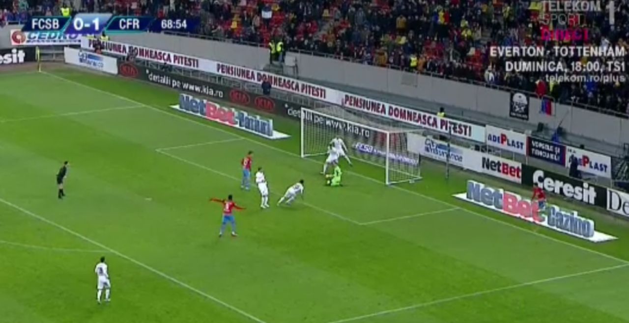 FCSB - CFR CLUJ 0-2 | Golul senzational al lui Deac si reusita lui Ionita din penalty aduc victoria clujenilor! Ratari pe banda rulanta pentru Gnohere si trei cartonase rosii_7