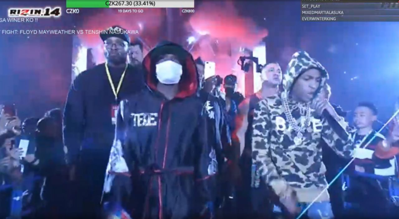 Mayweather - Tenshin LIVE | REVENIRE FABULOASA in ring! Mayweather si-a batut adversarul cu zambetul pe buze! VIDEO_4