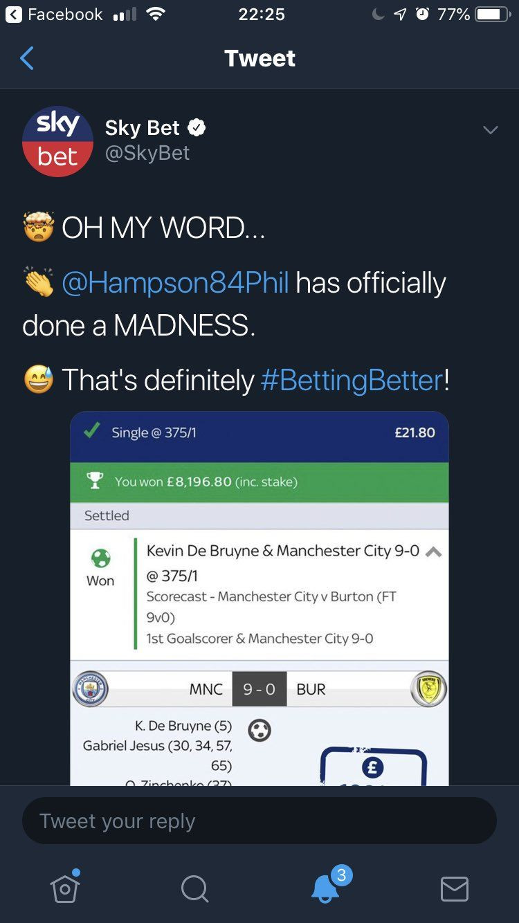 FABULOS! A pariat corect pe victoria lui City cu 9-0 si a dat lovitura! Cel mai tare pariu din 2019. FOTO