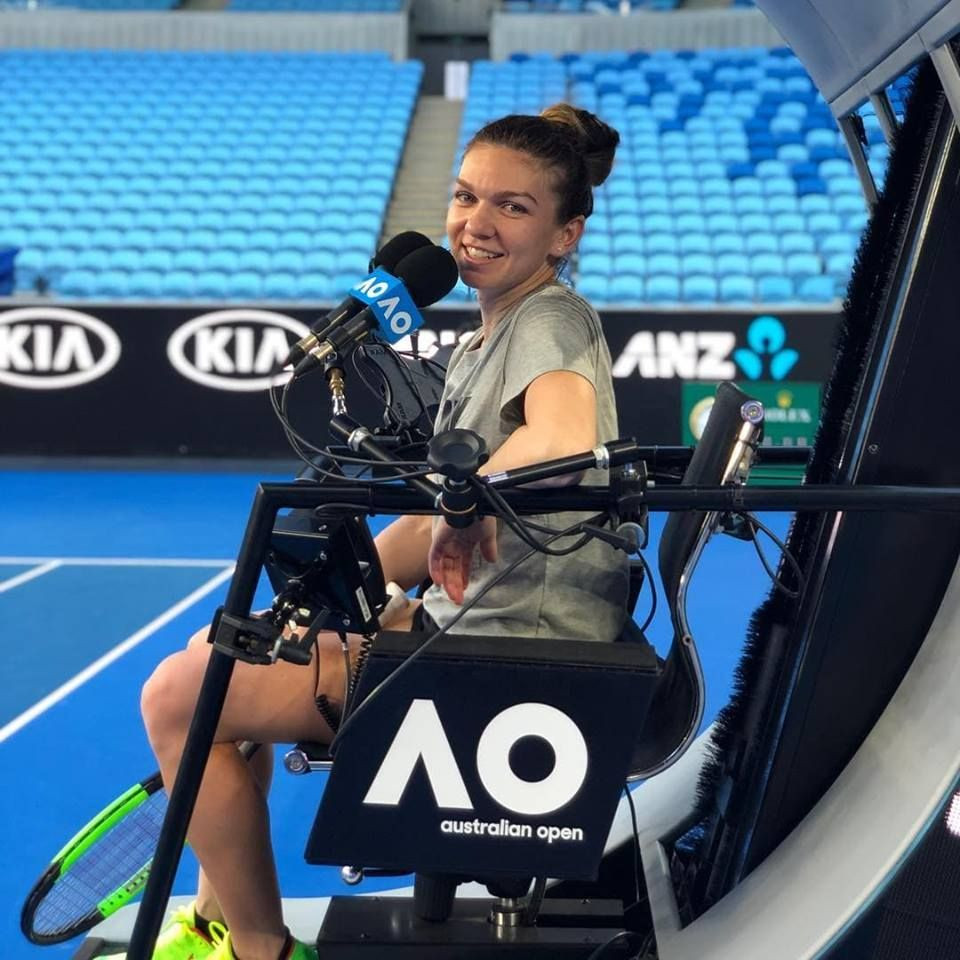 Simona Halep Australian Open | Imaginea zilei: Simona Halep s-a antrenat din nou alaturi de Darren Cahill