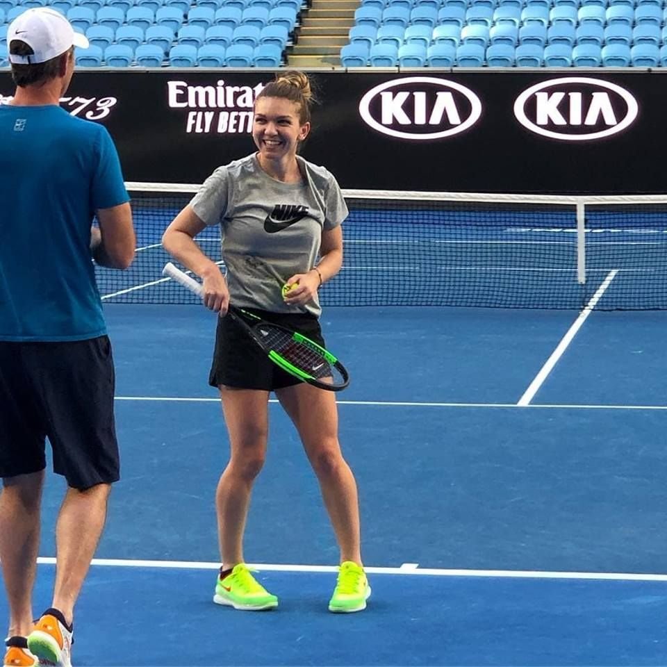 Simona Halep Australian Open | Imaginea zilei: Simona Halep s-a antrenat din nou alaturi de Darren Cahill_2