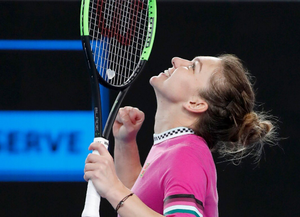 Simona Halep, cat se poate de sincera! Ce mesaj a transmis romanca pe Twitter dupa victoria in fata Kaiei Kanepi: E atat de bine!
