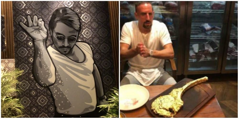 Salt Bae, TEAPA social media? Cum e in realitate friptura de AUR care ii atrage pe fotbalisti: "Cea mai mare dezamagire"
