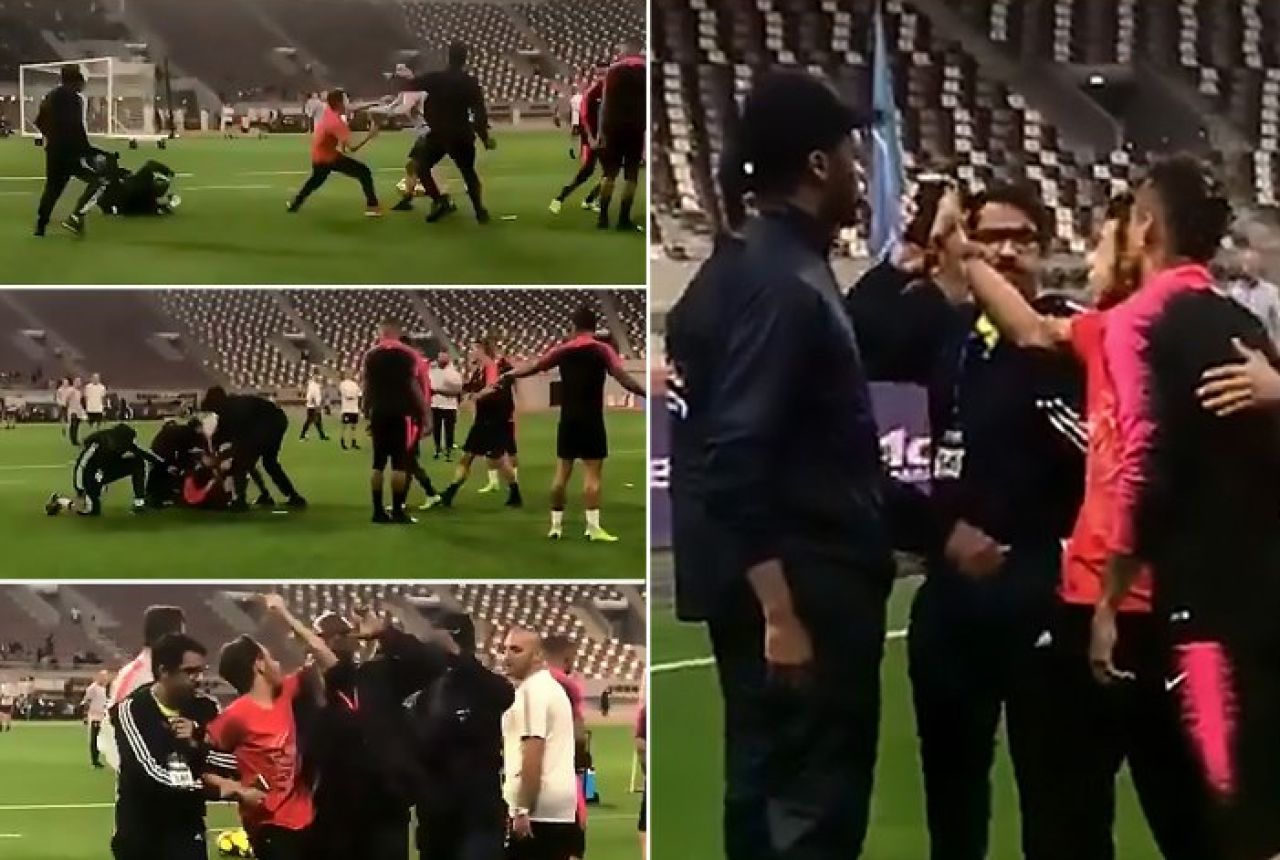VIDEO: Reactia lui Neymar dupa ce un suporter a patruns pe teren si s-a luptat cu fortele de ordine sa ajunga la el_3