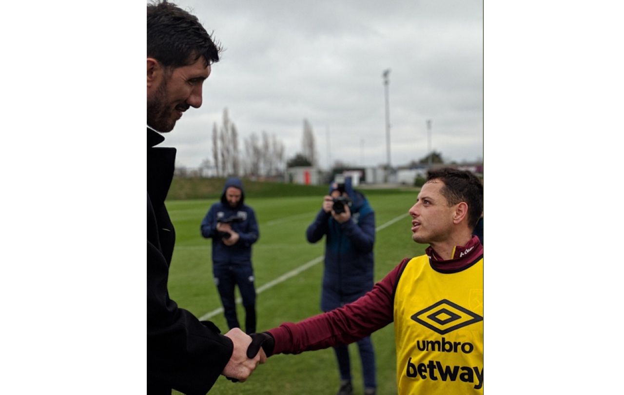 Imaginea zilei! Ghita Muresan a fost la antrenamentul lui West Ham: pe