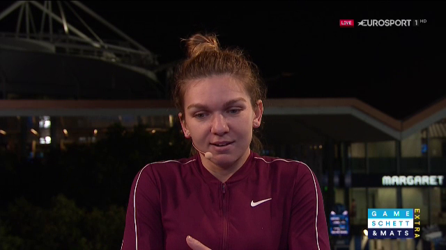 Simona Halep a venit in SLAPI la emisiunea lui Mats Wilander: 