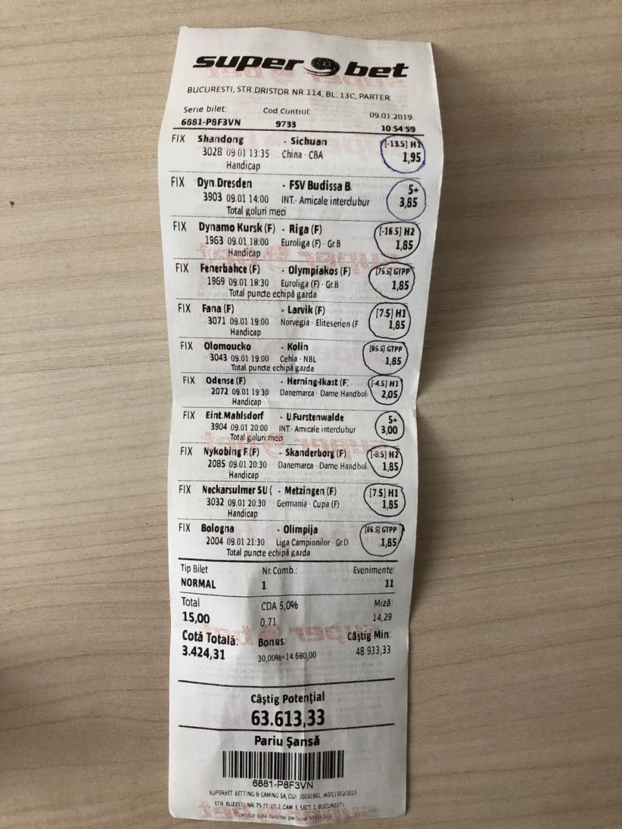 RECORD INCREDIBIL la pariuri in Romania! Au luat peste 270 000 de euro! 3 romani au dat lovitura cu 11 rezultate corecte. Biletul FABULOS a iesit cu 3 secunde inainte de final_1