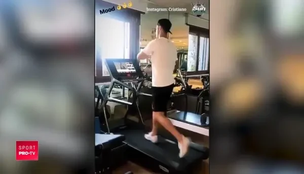 Cristiano Ronaldo, la un pas de o accidentare stupida!