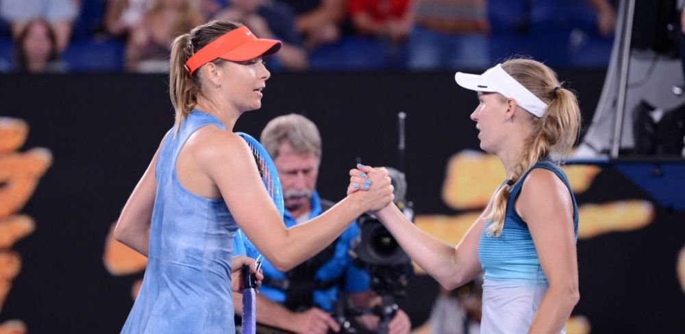 Caroline Wozniacki a facut-o PRAF pe Maria Sharapova dupa meciul de la Australian Open! De la ce a pornit totul
