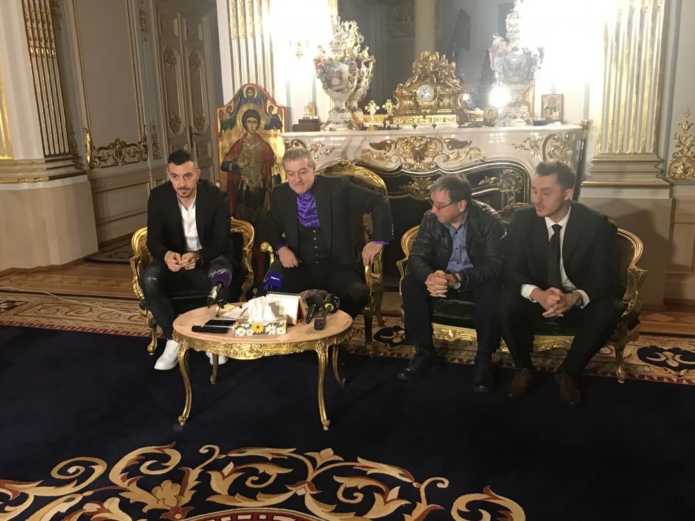 HORA LA FCSB | Moment incredibil la prezentarea lui Hora la FCSB! Becali s-a ridicat imediat cand a aflat cum il cheama: 