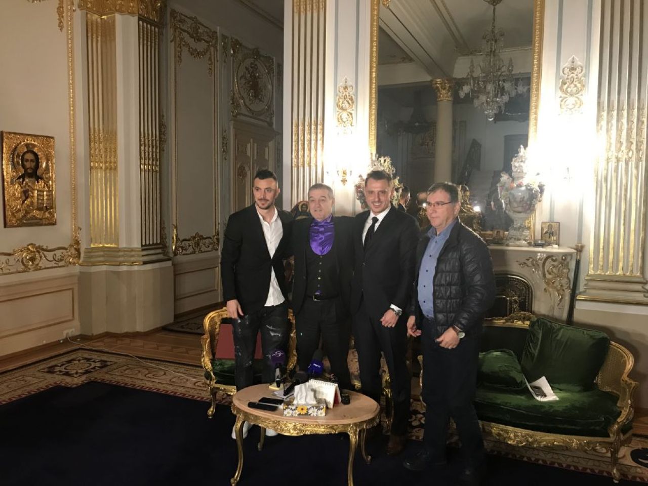HORA LA FCSB | Moment incredibil la prezentarea lui Hora la FCSB! Becali s-a ridicat imediat cand a aflat cum il cheama: