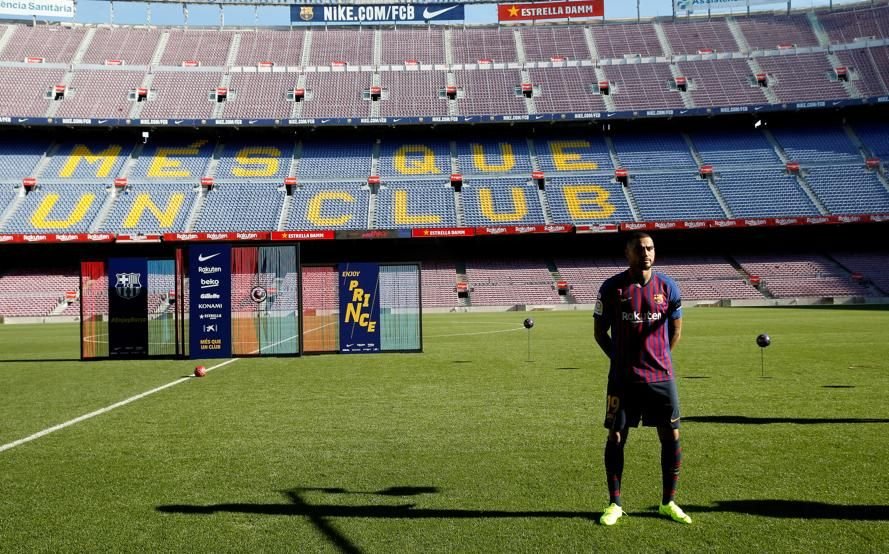 Kevin Prince Boateng, prezentat oficial de Barcelona! A preluat fostul numar al lui Messi si anunta: 