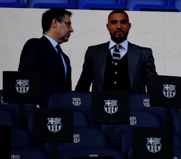 Kevin Prince Boateng, prezentat oficial de Barcelona! A preluat fostul numar al lui Messi si anunta: 