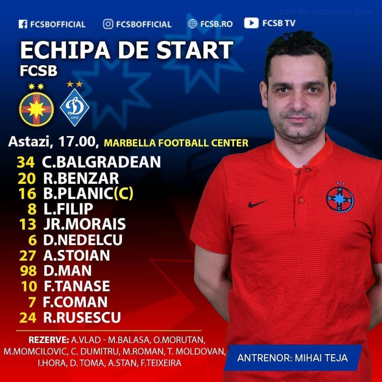 FCSB 1-1 Dinamo Kiev! Debut MAGIC pentru Hora! A dat lovitura in prelungiri si si-a SALVAT echipa! Trei egaluri pentru Teja in Spania_2