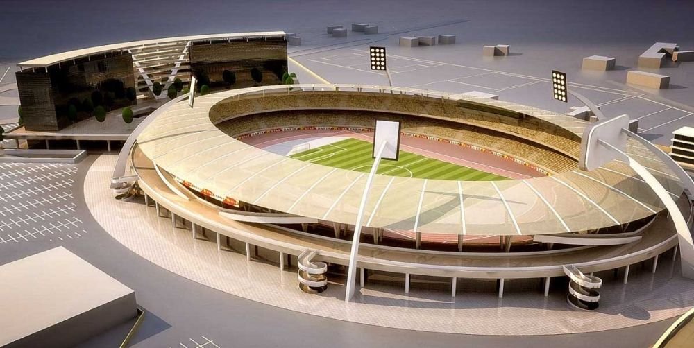 Stadion nou si Sala Polivalenta intr-un oras mare din Romania! O echipa de traditie renaste. FOTO
